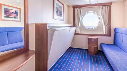 Fjordline-Hirtshals-Bergen-cabin