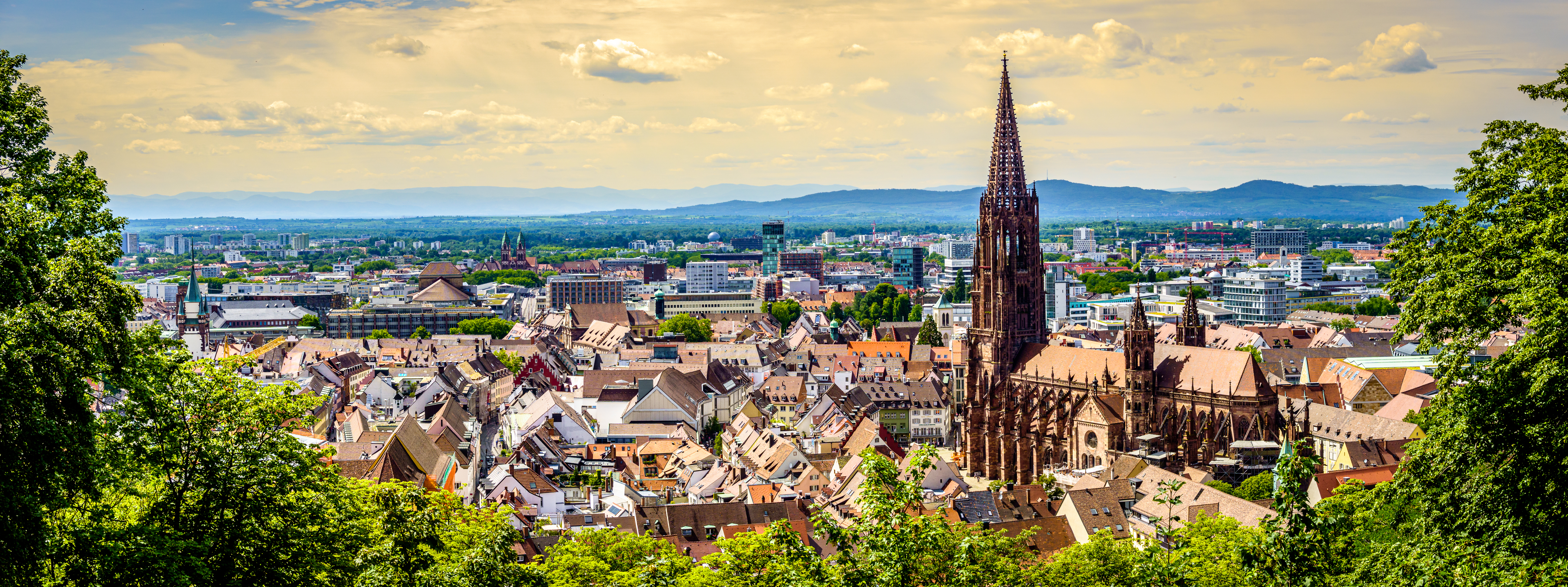 Freiburg-im-Breisgau-view-church