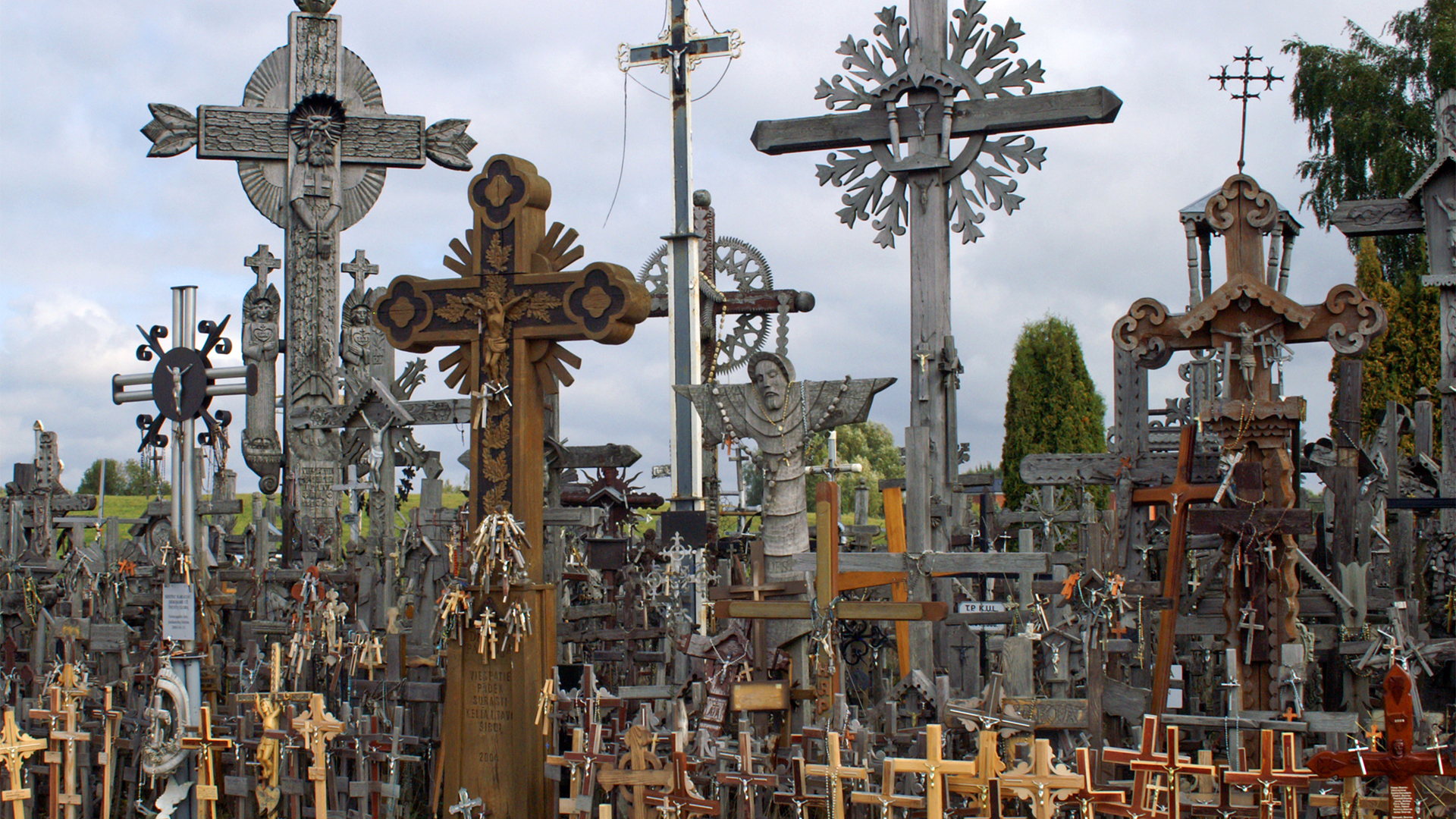Visit the Hill of Crosses