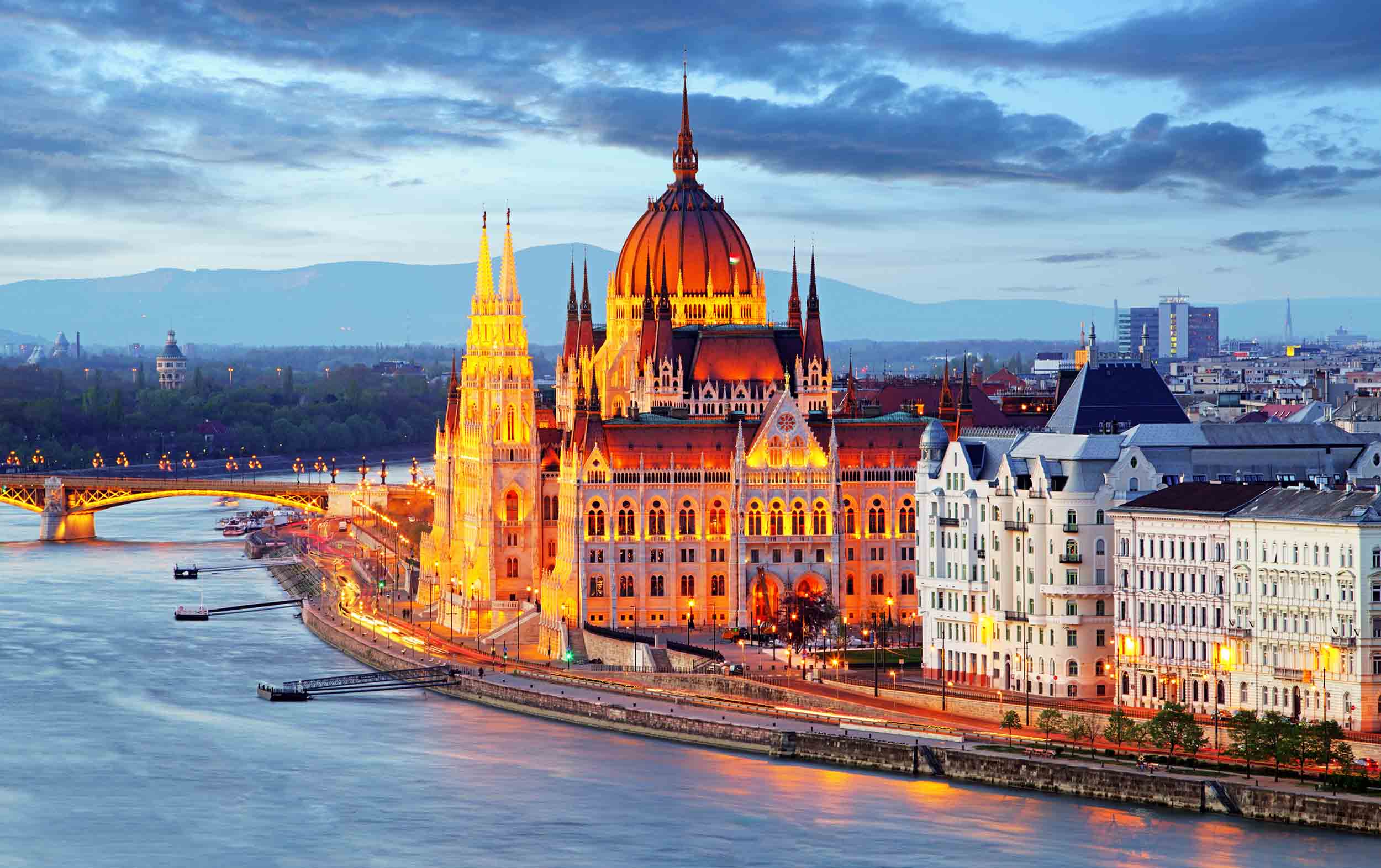Budapest-Hungary-Parliament-river