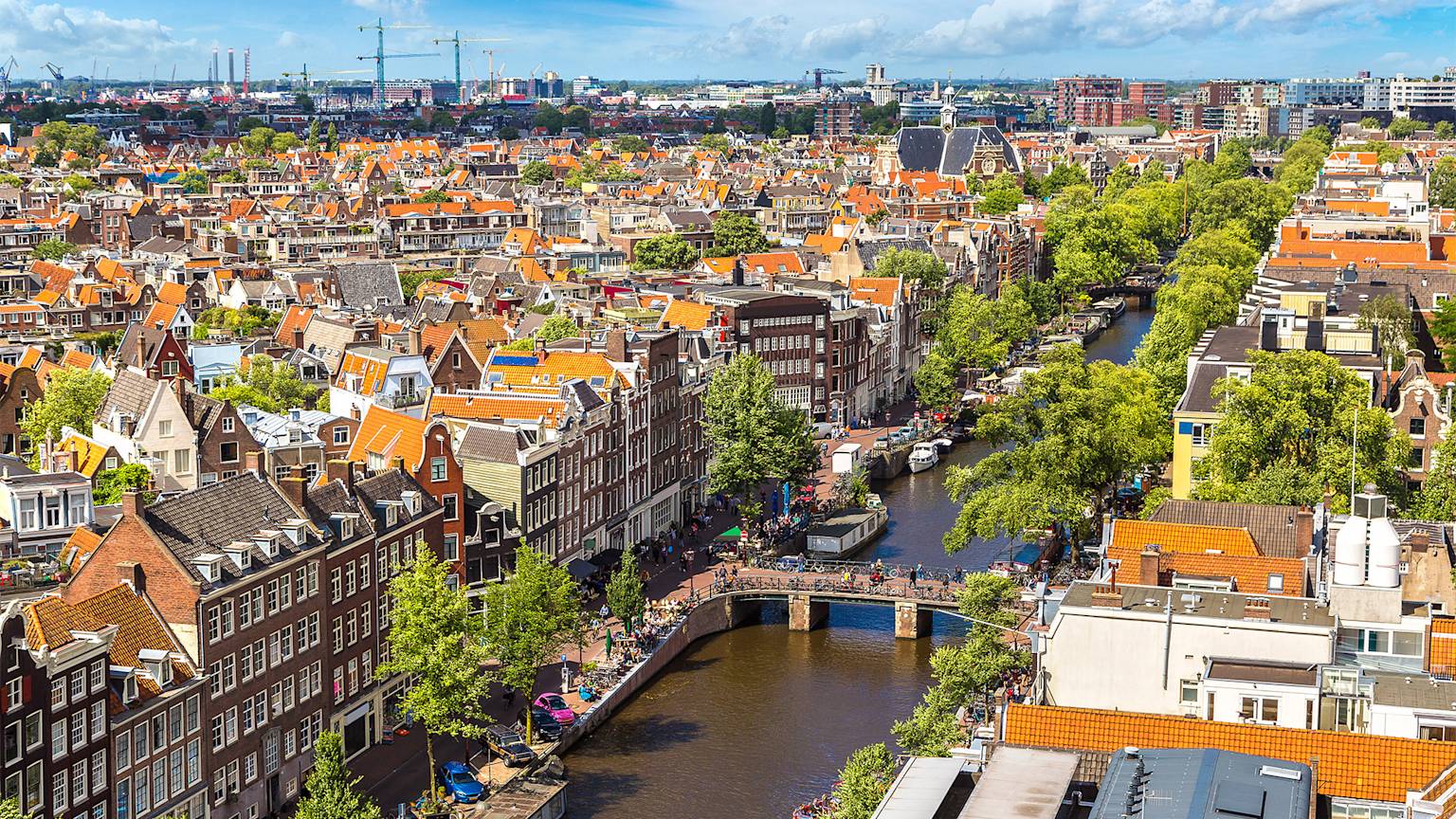 Amsterdam-Netherlands-panoramic-view