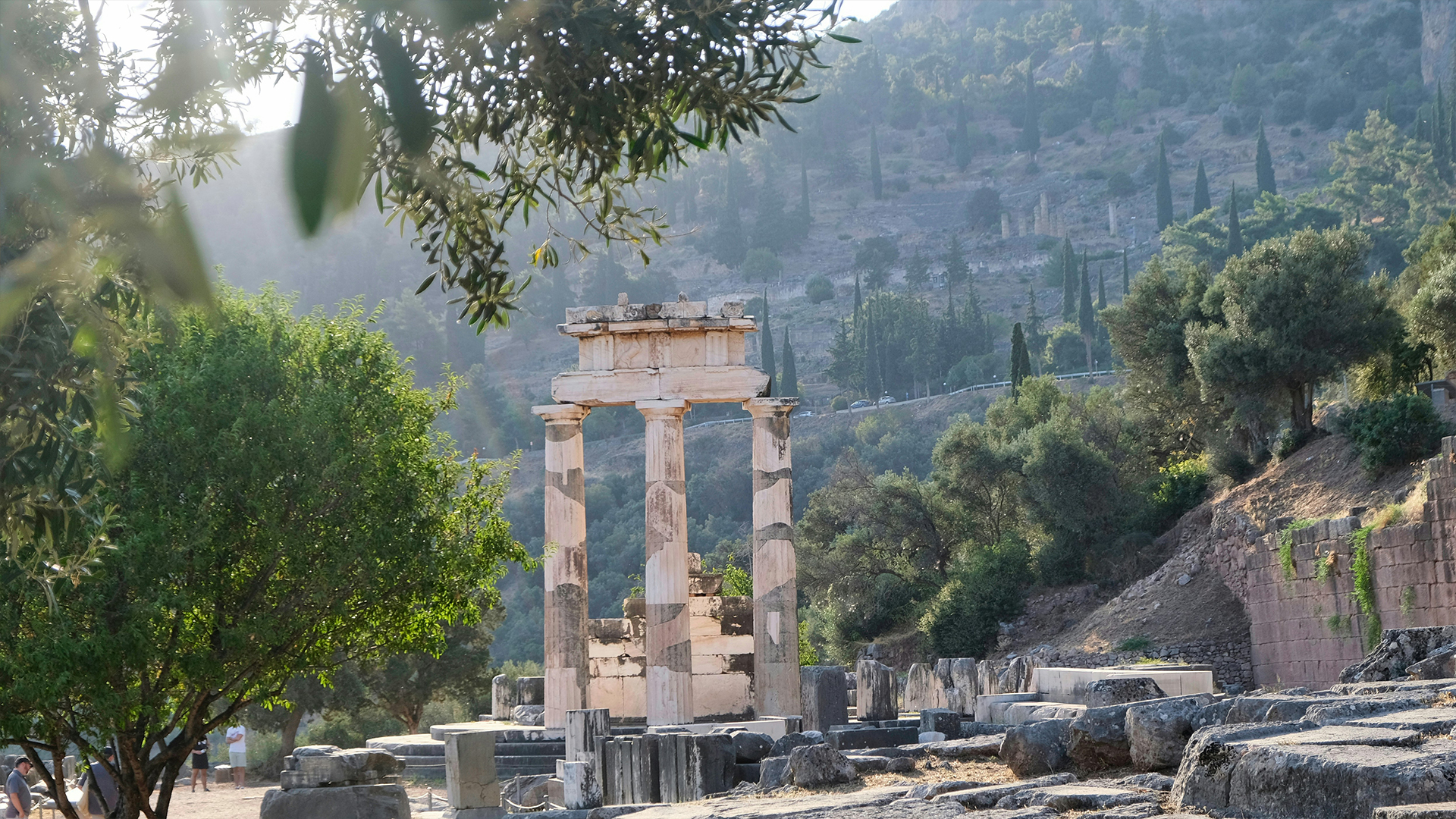 Discover Delphi on a driving and walking tour