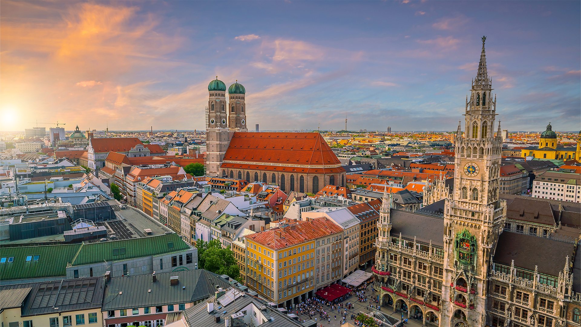 Munich-Germany-aerial-city-frauenkirche