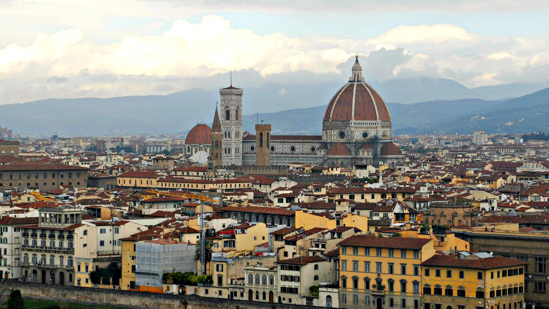 Florence-Skyline-from-far-Italy