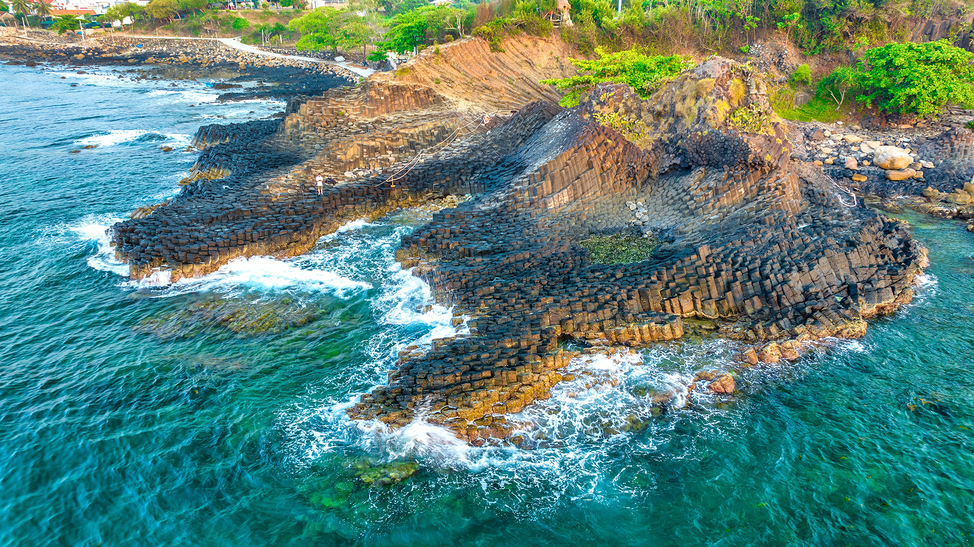 Marvel at the Giant’s Causeway