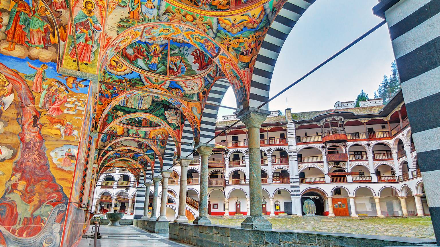 rila-monastery-bulgaria-frescoes