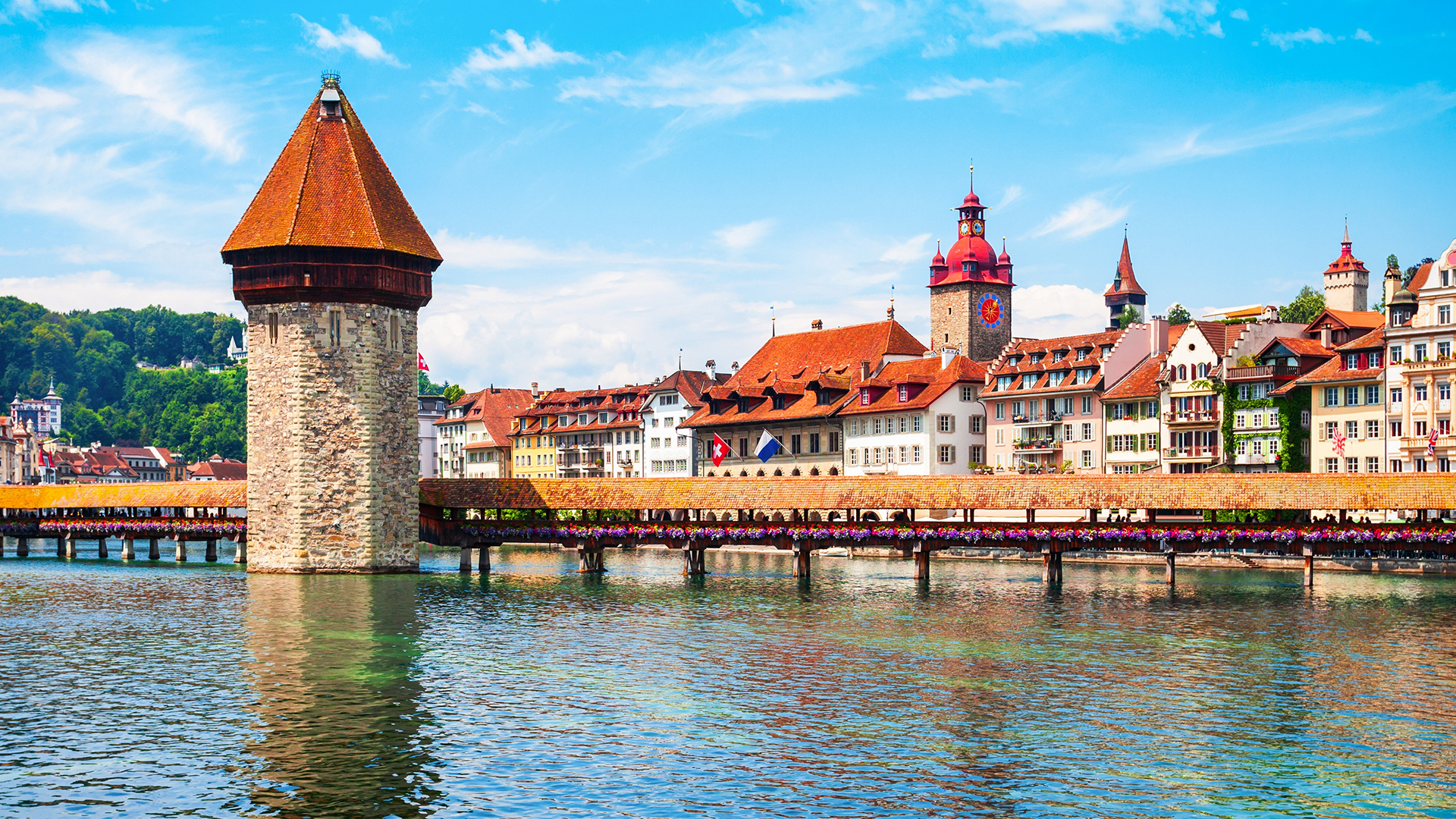 Lucerne-Switzerland-Bridge
