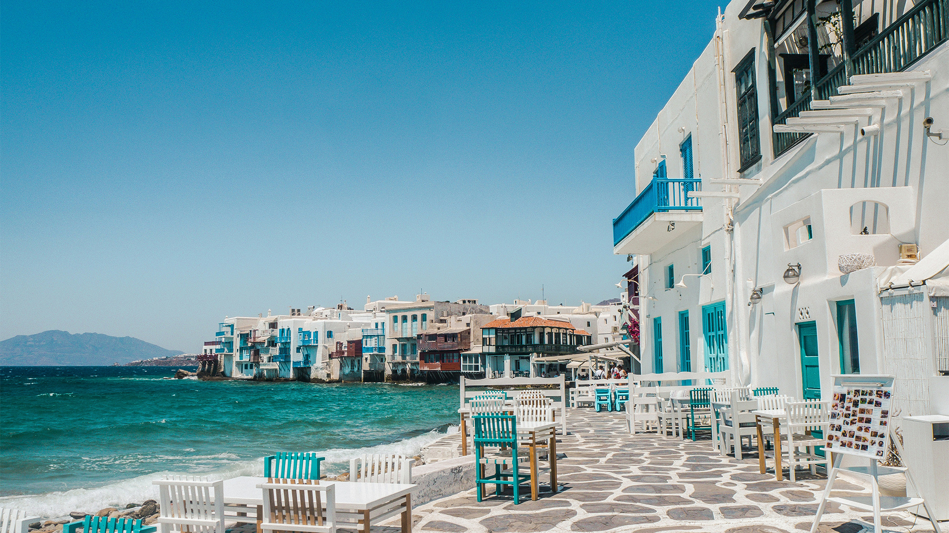 Enjoy two nights on the famous Mykonos Island