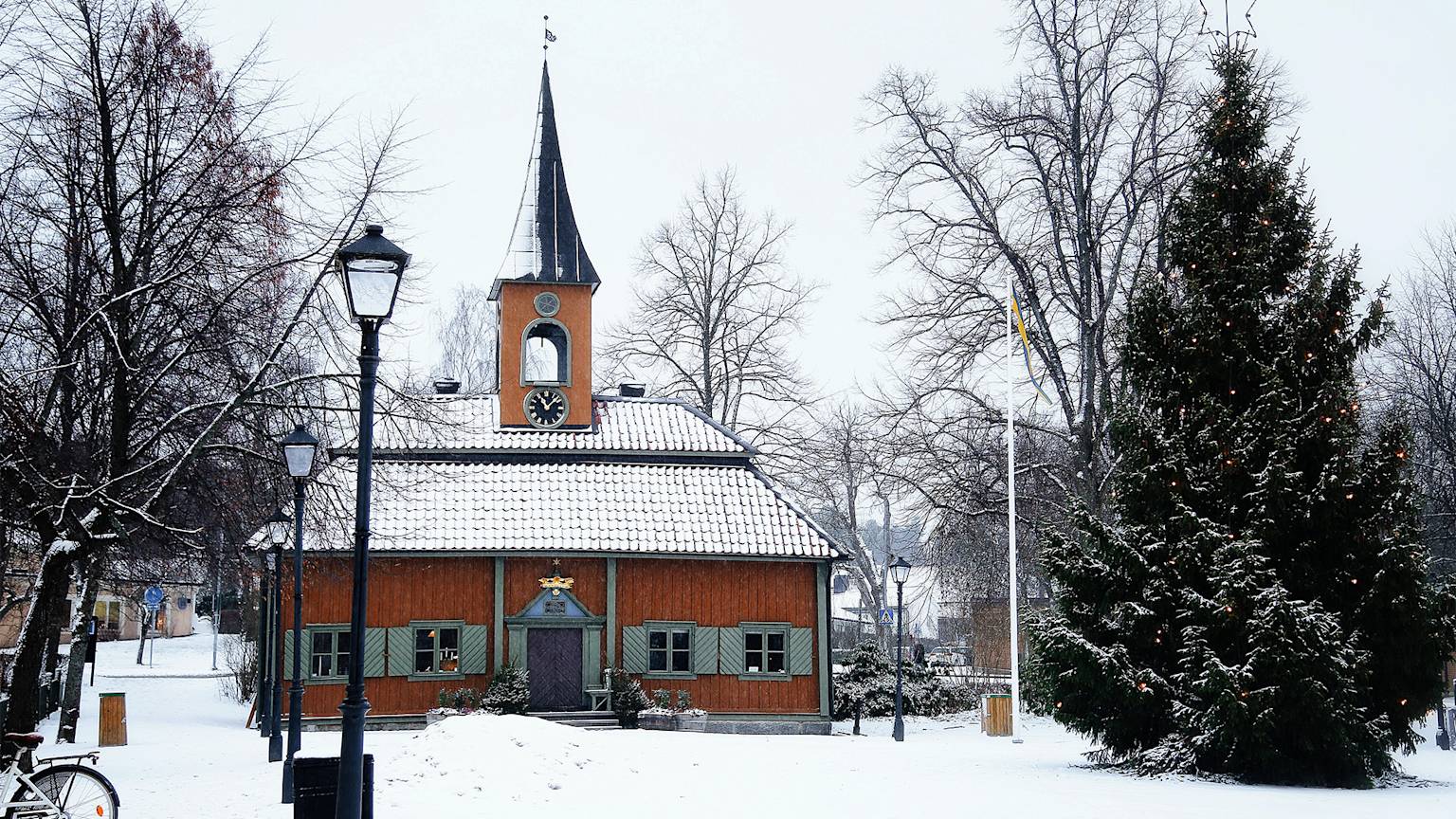 Sigtuna-town-in-Sweden-in-winter