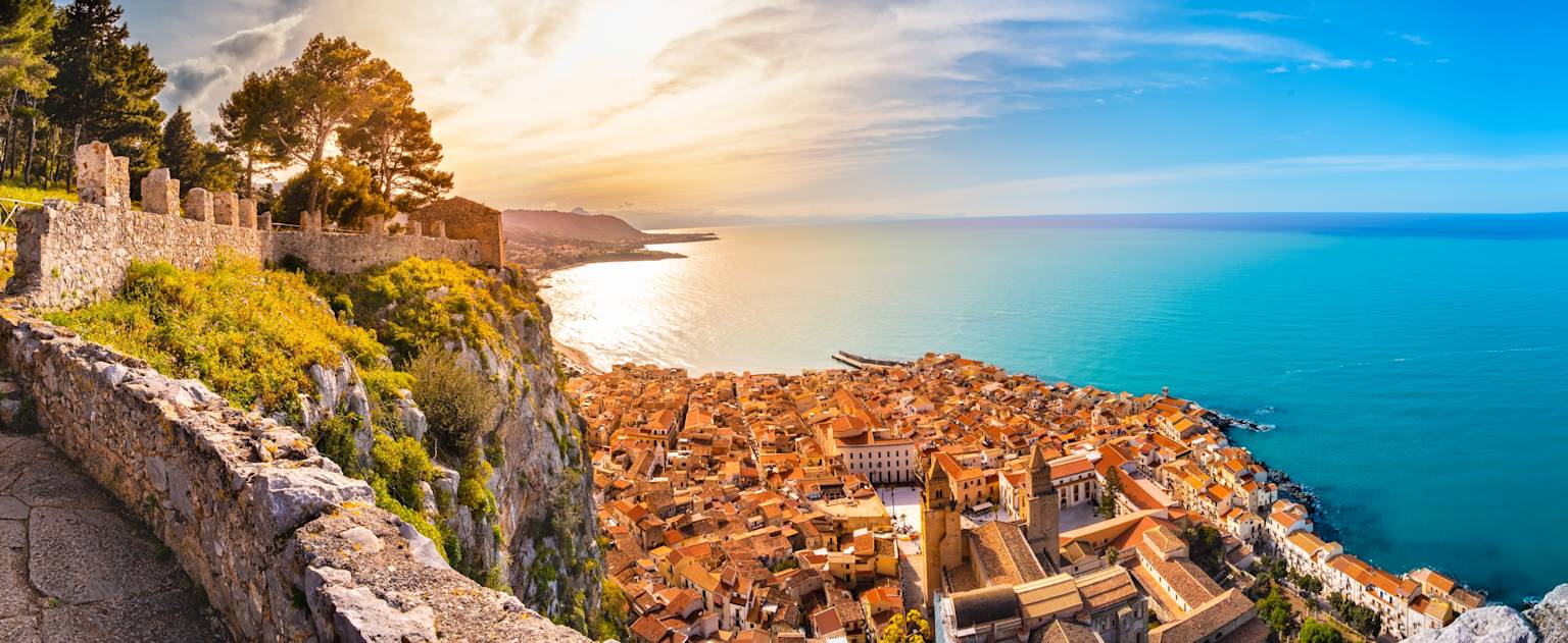 Cefalu-Italy-Sicily-sea-view