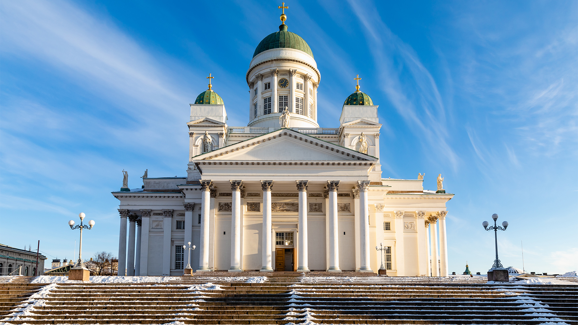 Helsinki-Cathedral-Finland-in-winter