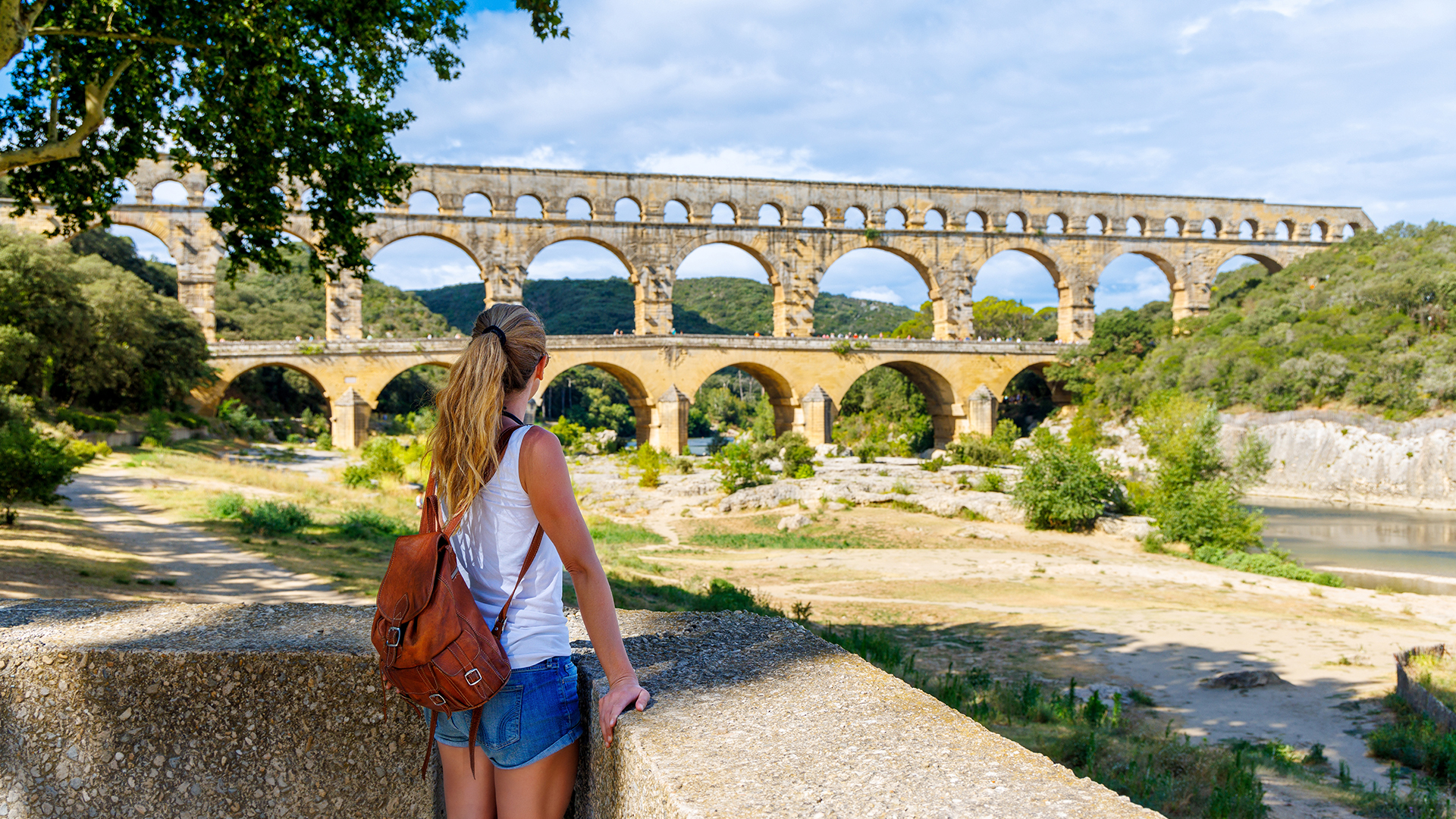 See the Pont du Gard