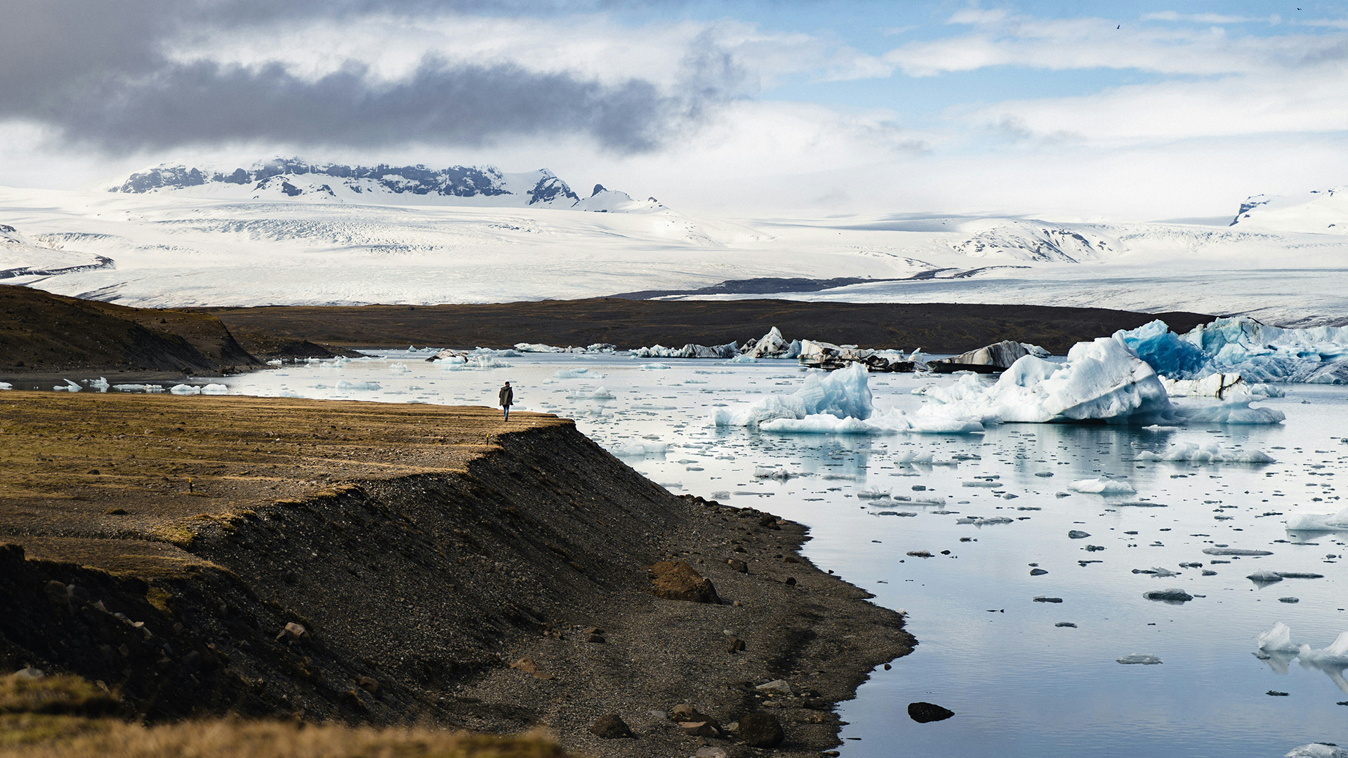 See Jökulsárlón Glacier Lagoon’s icebergs