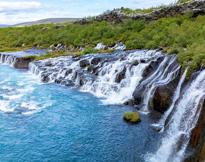 twin-waterfall-hraunfossar-barnafoss-included-experience