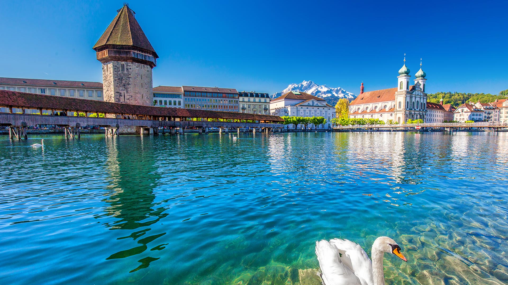 Switzerland-Lucerne-city-centre