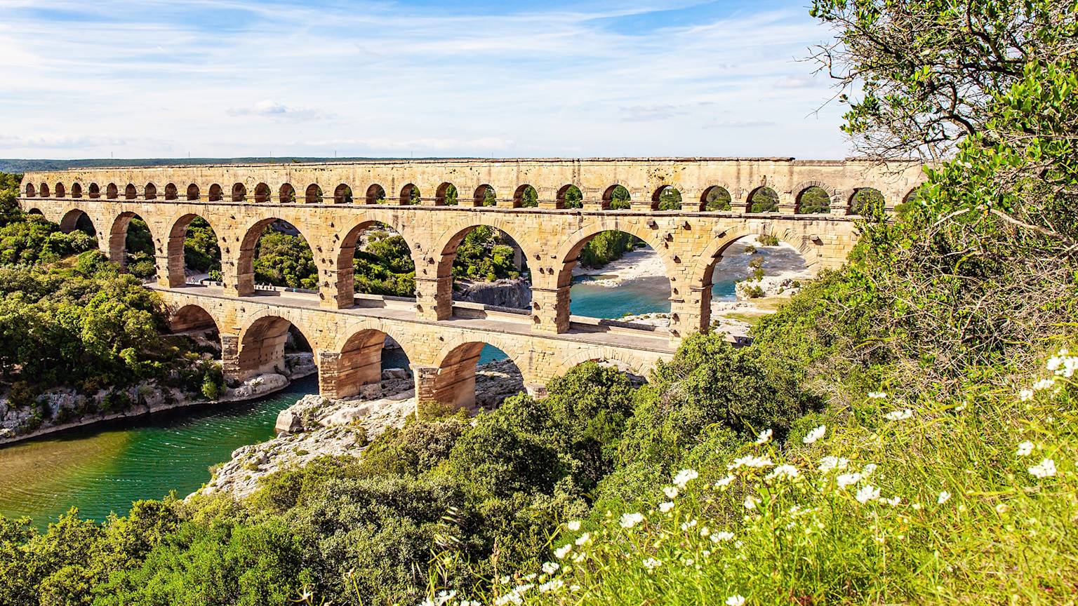 Pont-du-Gard-bridge-France
