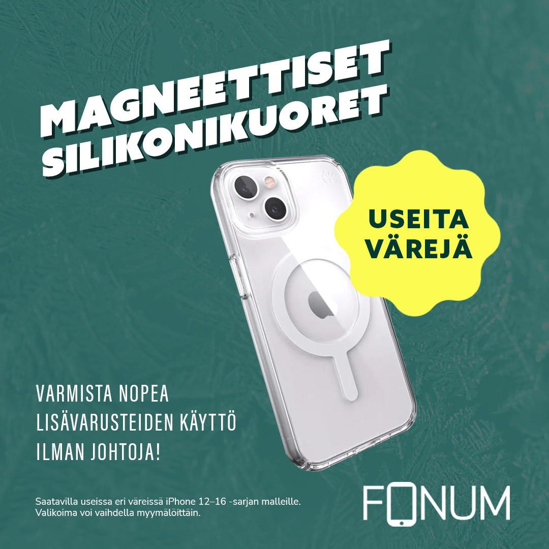 Helmikuun kuukauden tuote: Magneettiset silikonikuoret