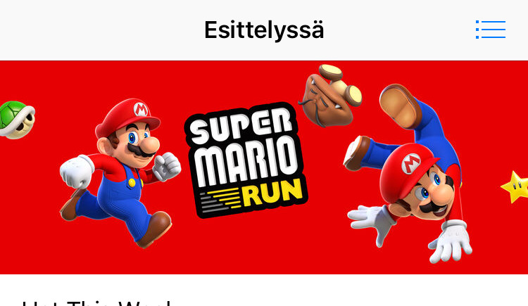 Super Mario Run