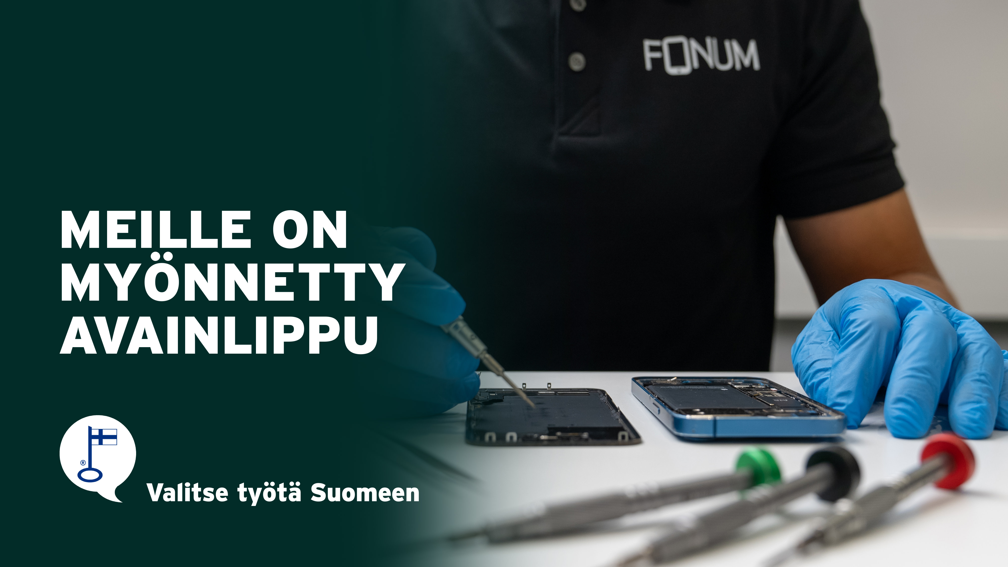 Fonumille on myönnetty Avainlippu