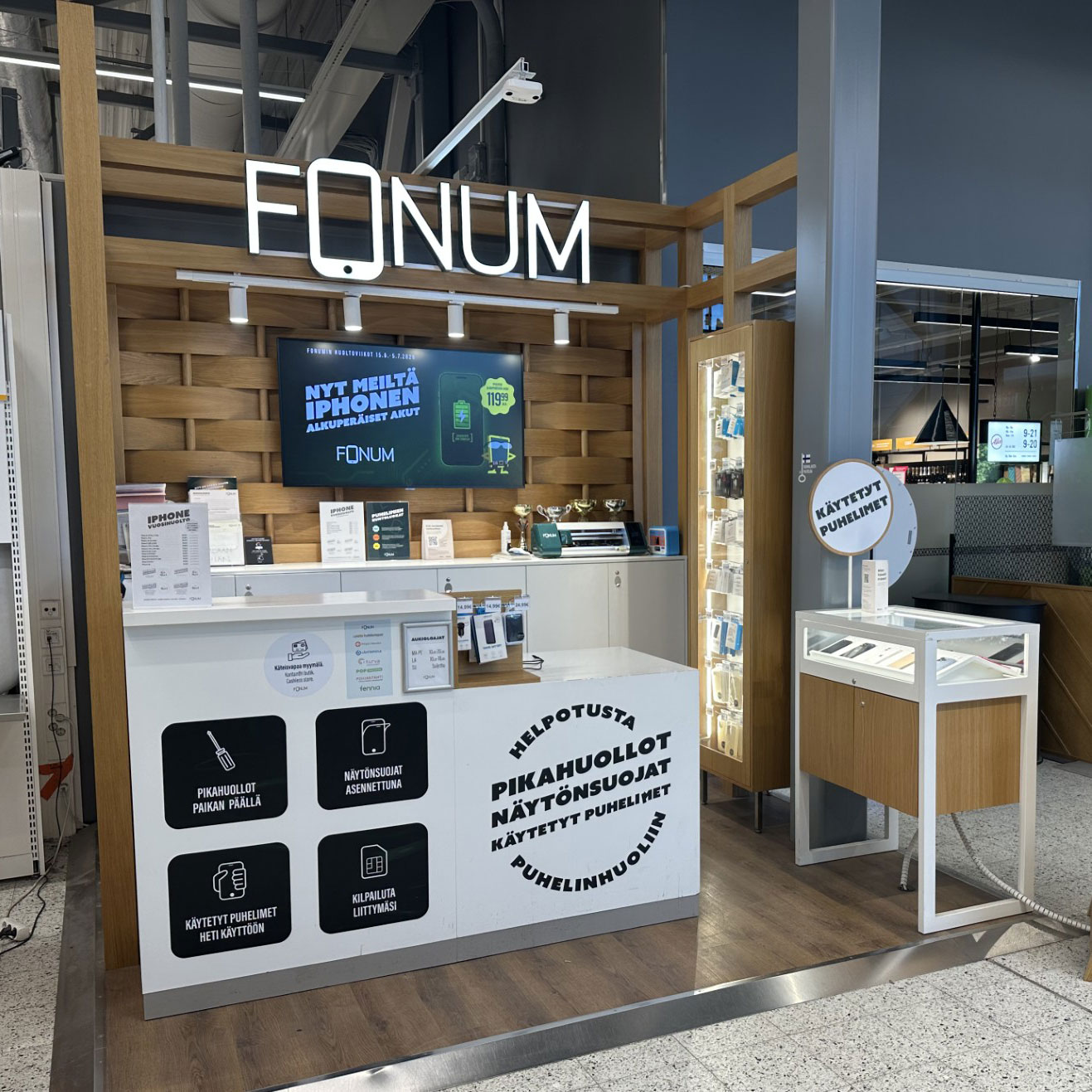 Fonum-myymälä, Oulu Rusko