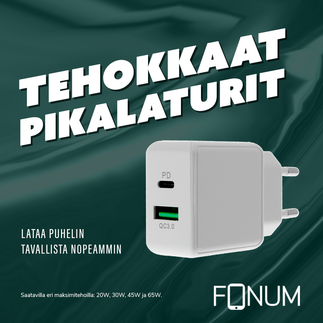 Syyskuu kuukauden tuote: tehokkaat pikalaturit
