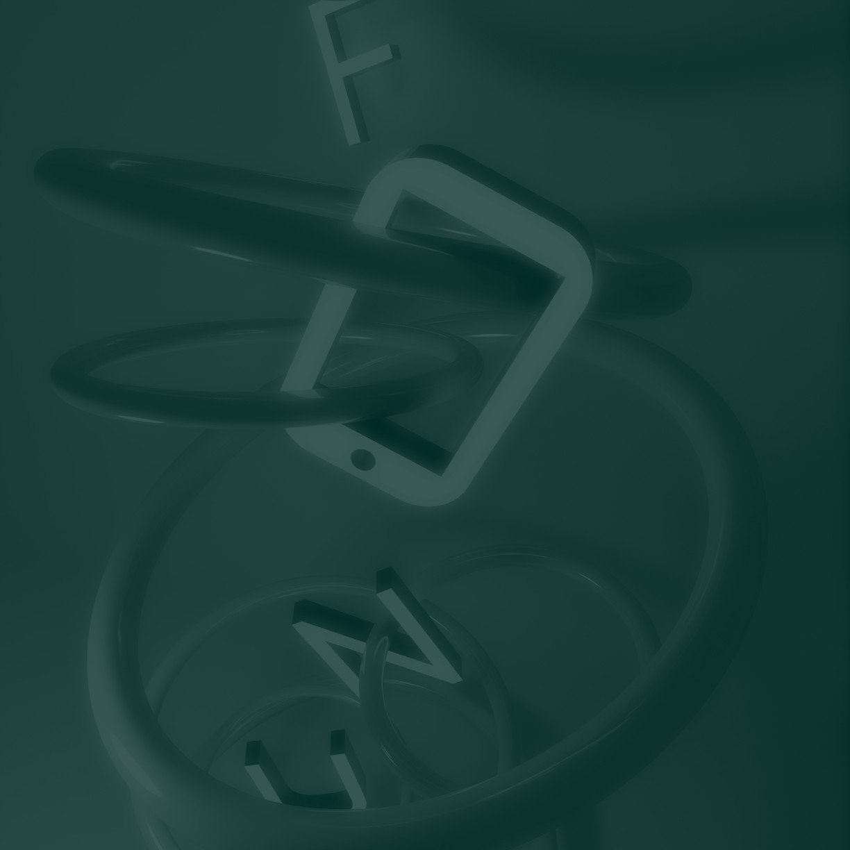 Fonum vihreä tausta