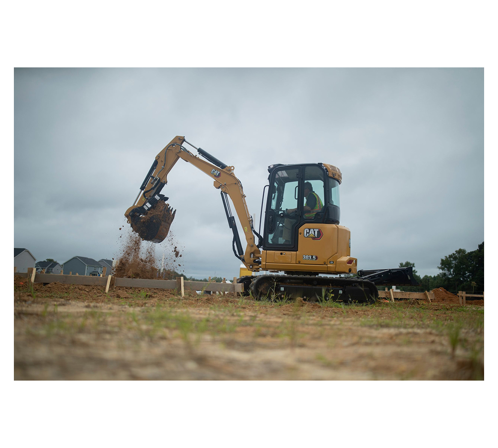 mini Cat 303.5 CR Mini Excavator – Compact Radius