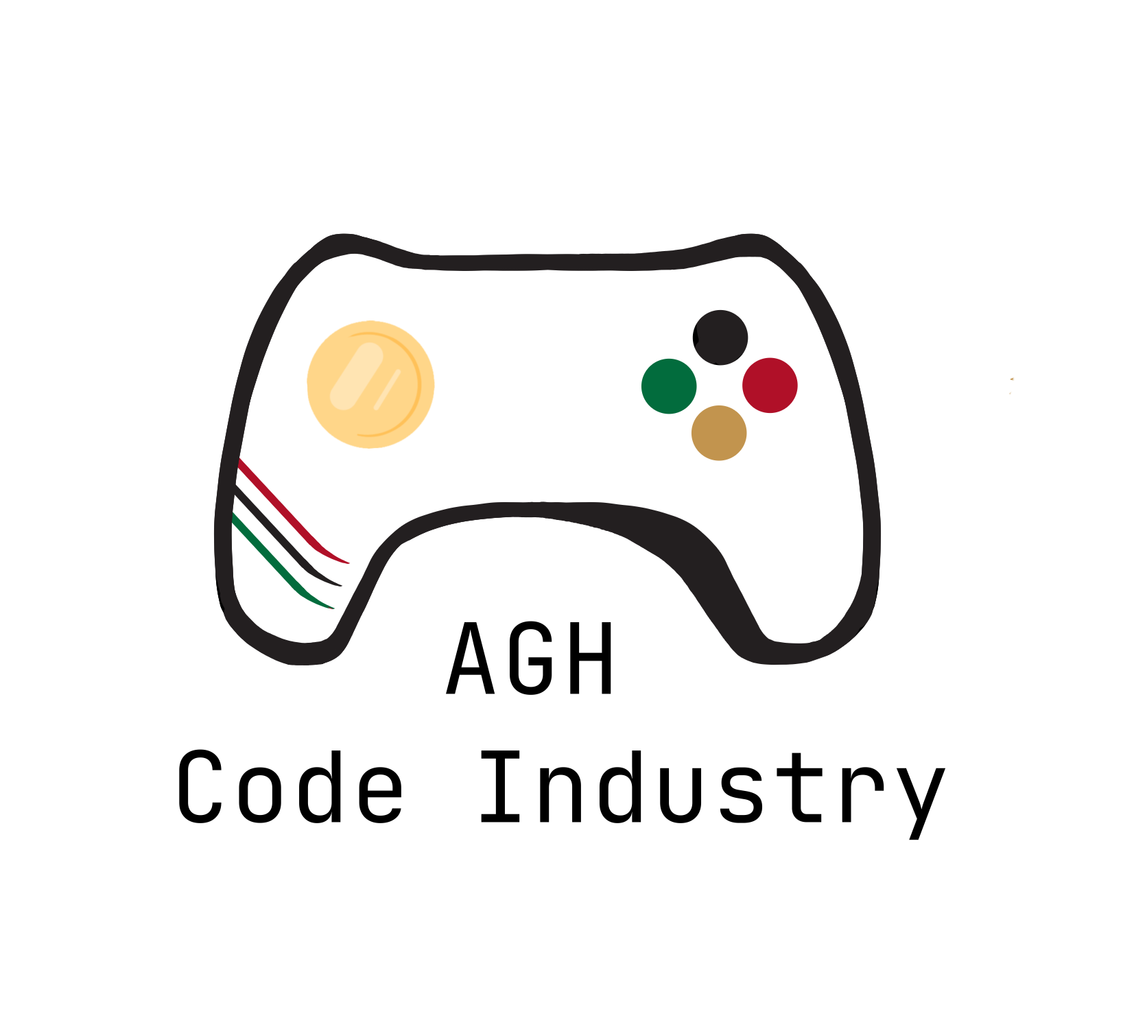 Logo koła naukowego AGH Code Industry