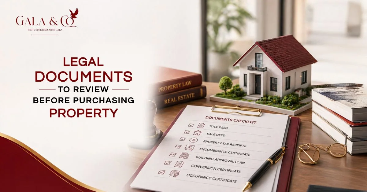 property legal documents checklist