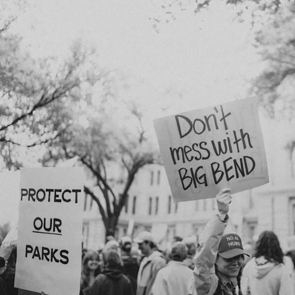 big bend protest