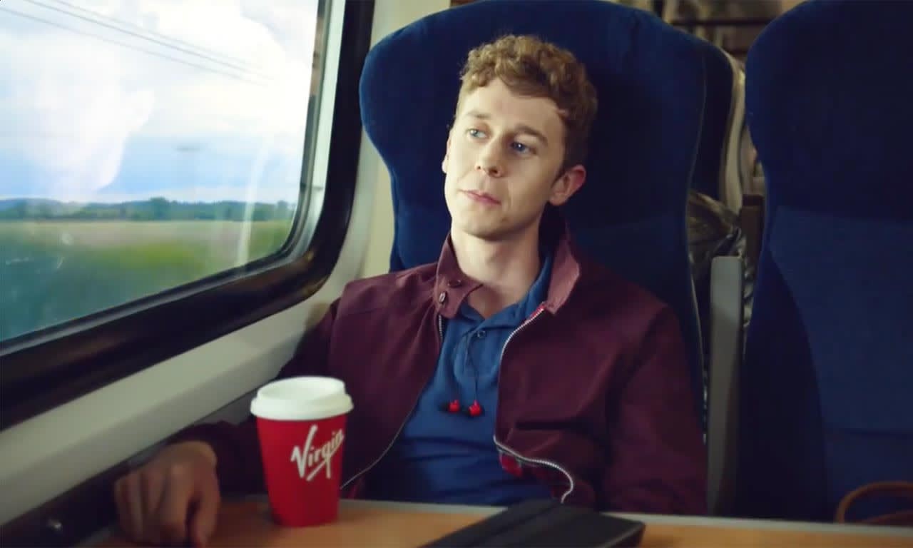 Virgin TVC campaign of a boy on a train