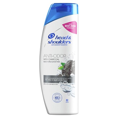 Head and Shoulders Anti-Odor Shampoo with Charcoal