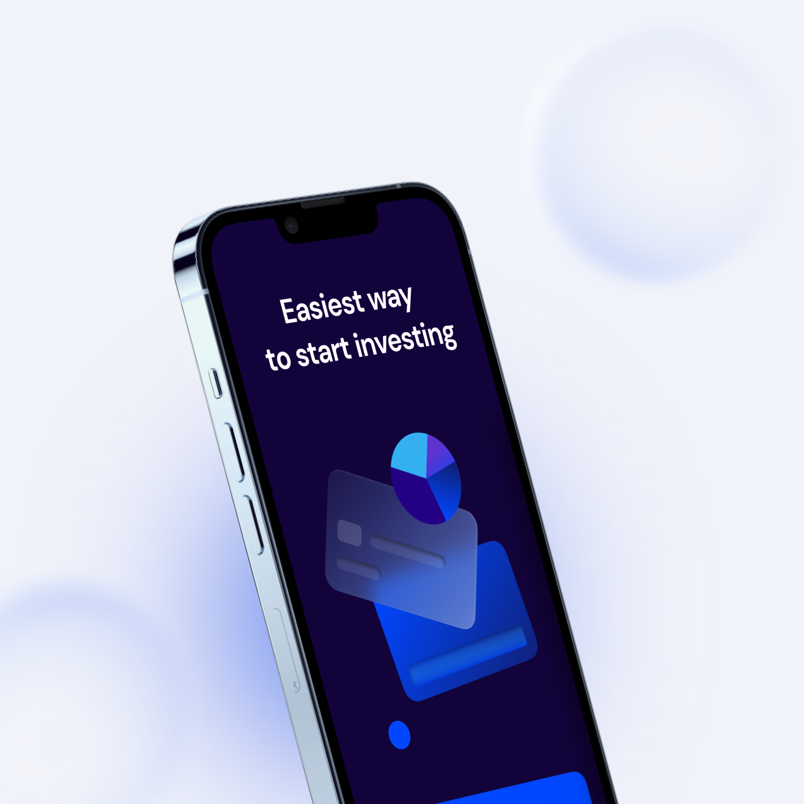 Onboarding mobile screen