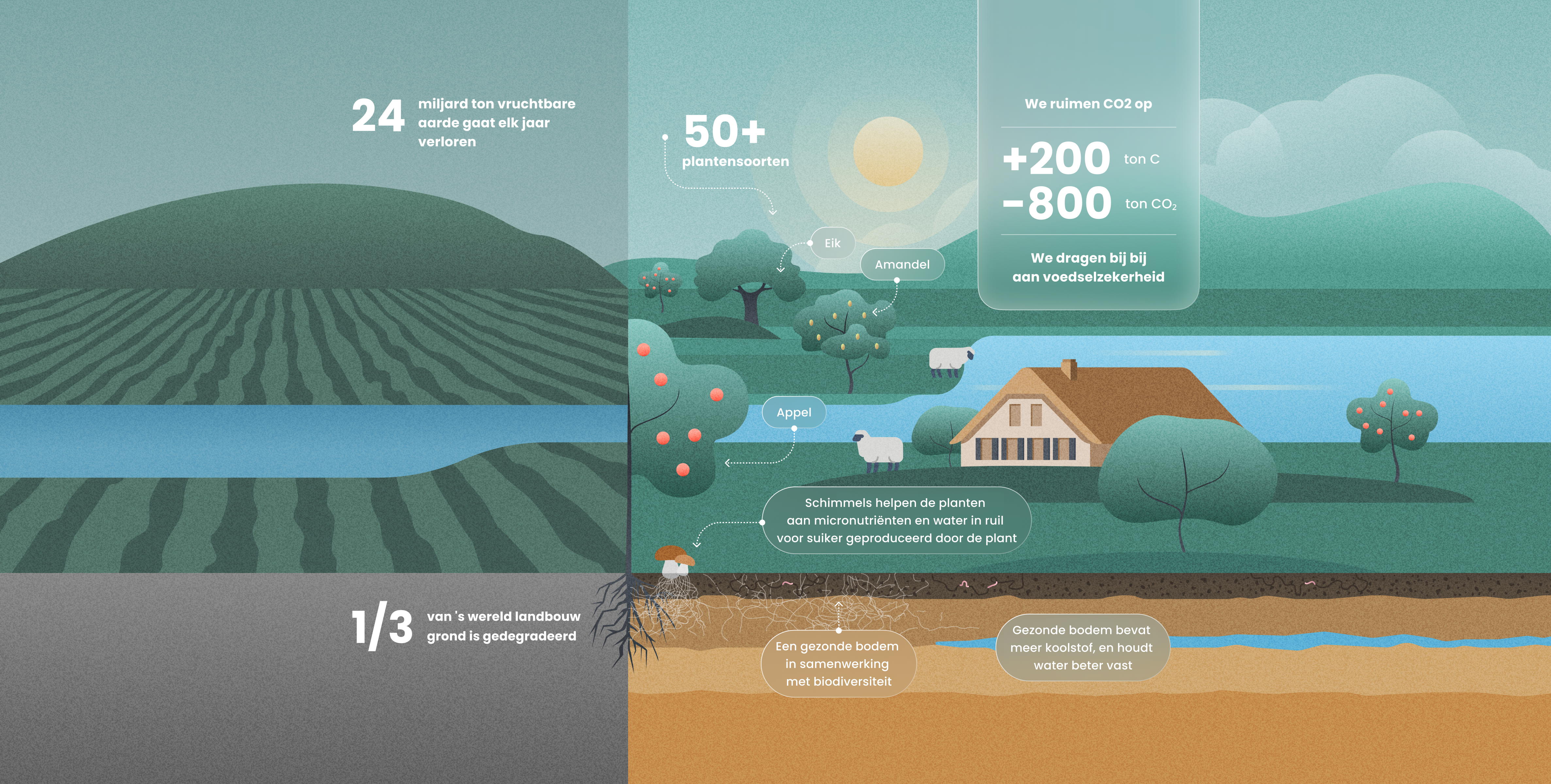 Boer in Natuur multi-functional forest approach
