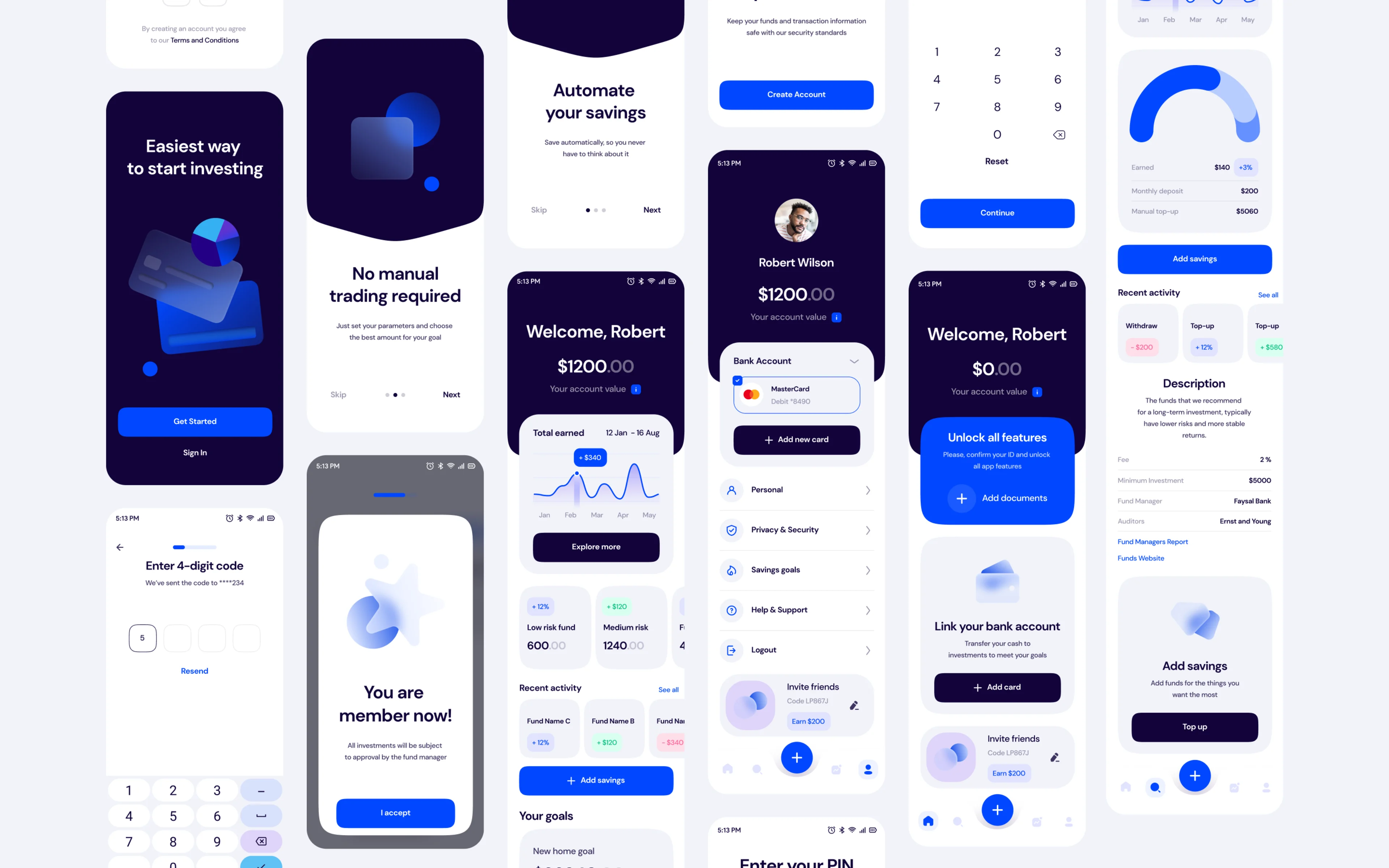 eWallet UI Kit — Gorazdo — Bespoke Digital Products