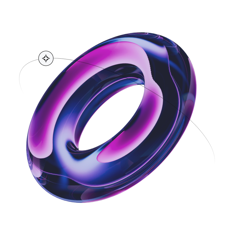 3D torus light theme