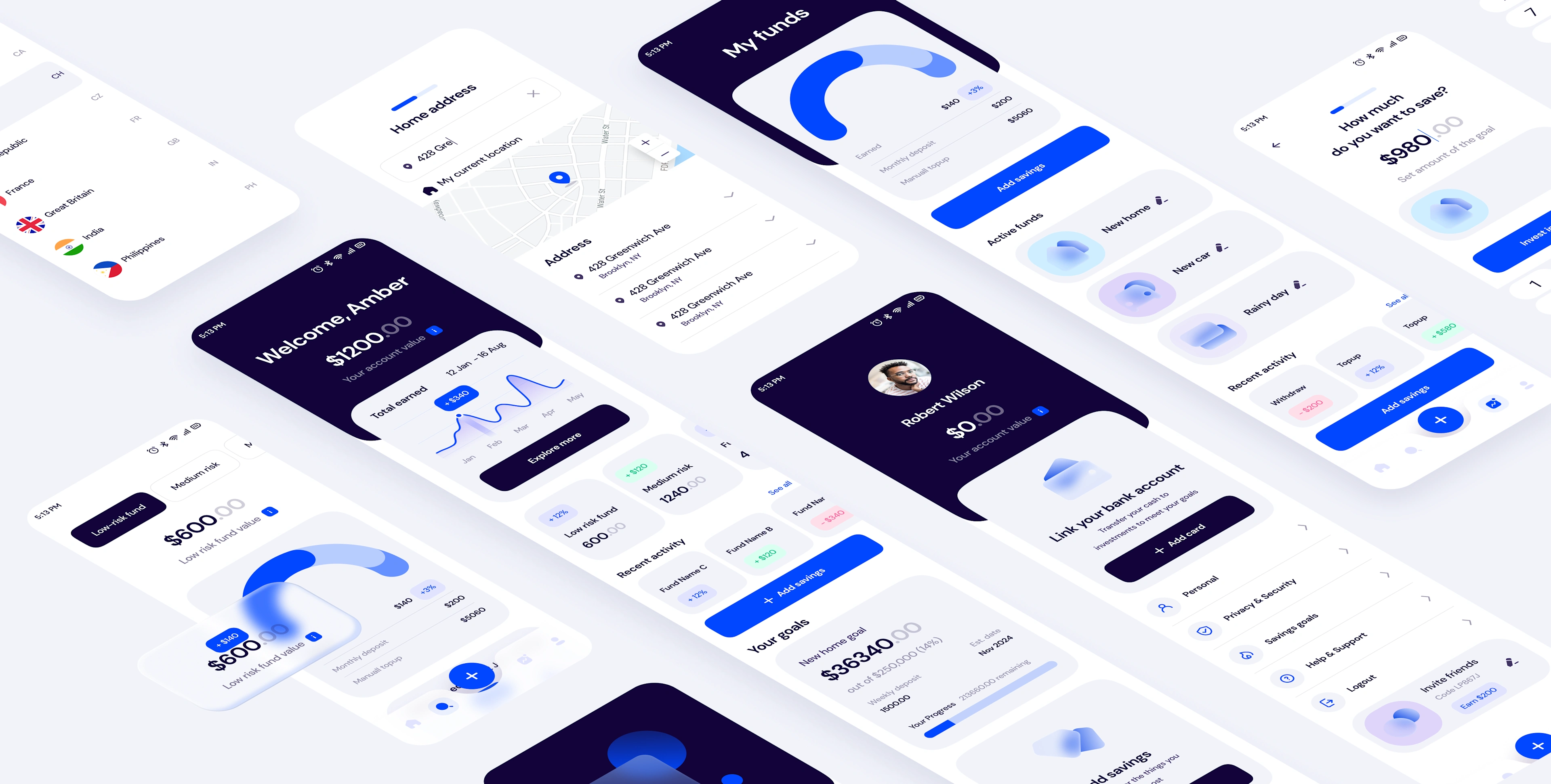 Interface Upi Ewallet eWallet UI Kit — Gorazdo — Bespoke Digital Products