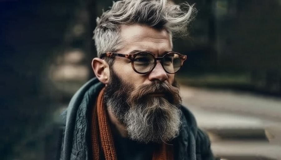 gray beard