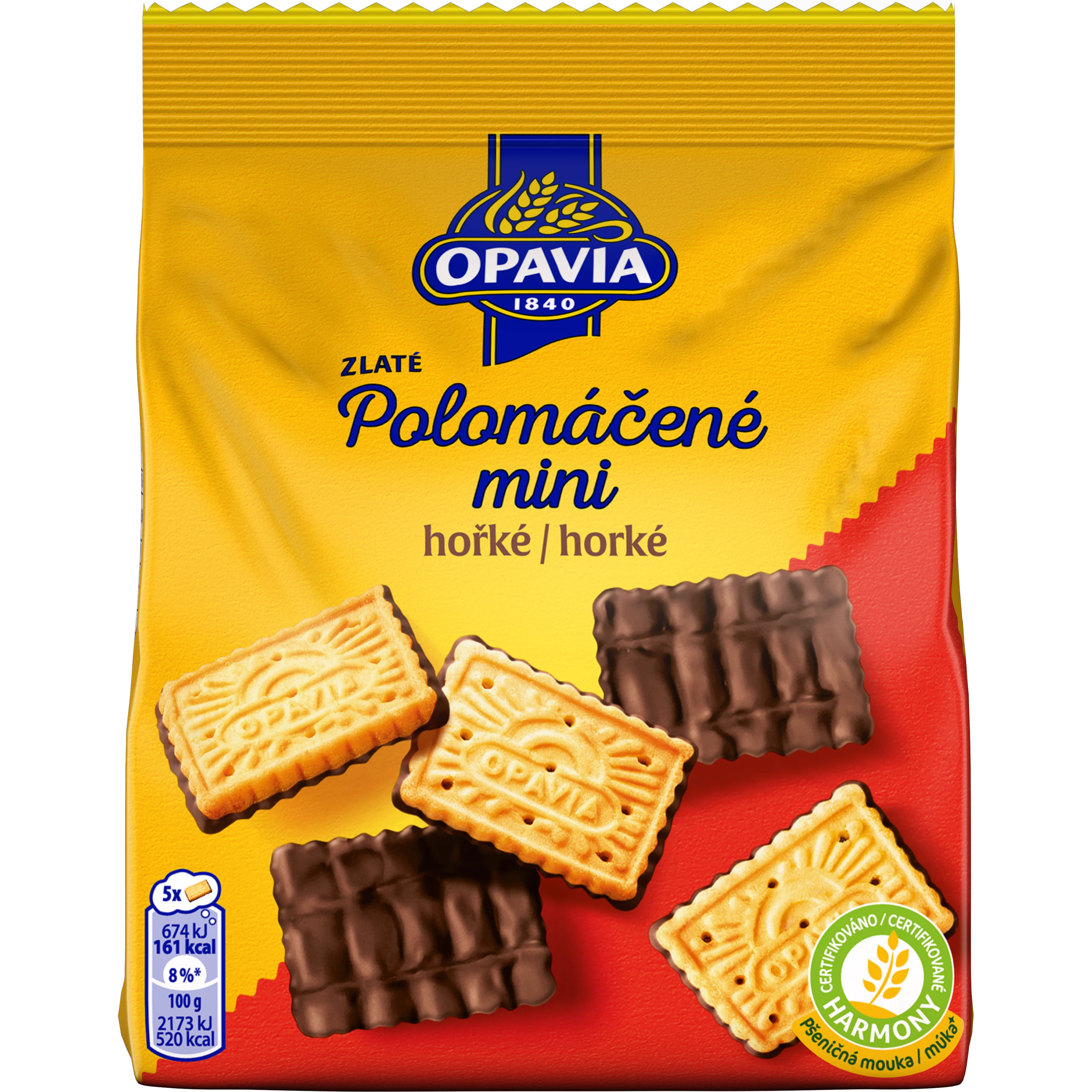 Polomáčené mini hořké
