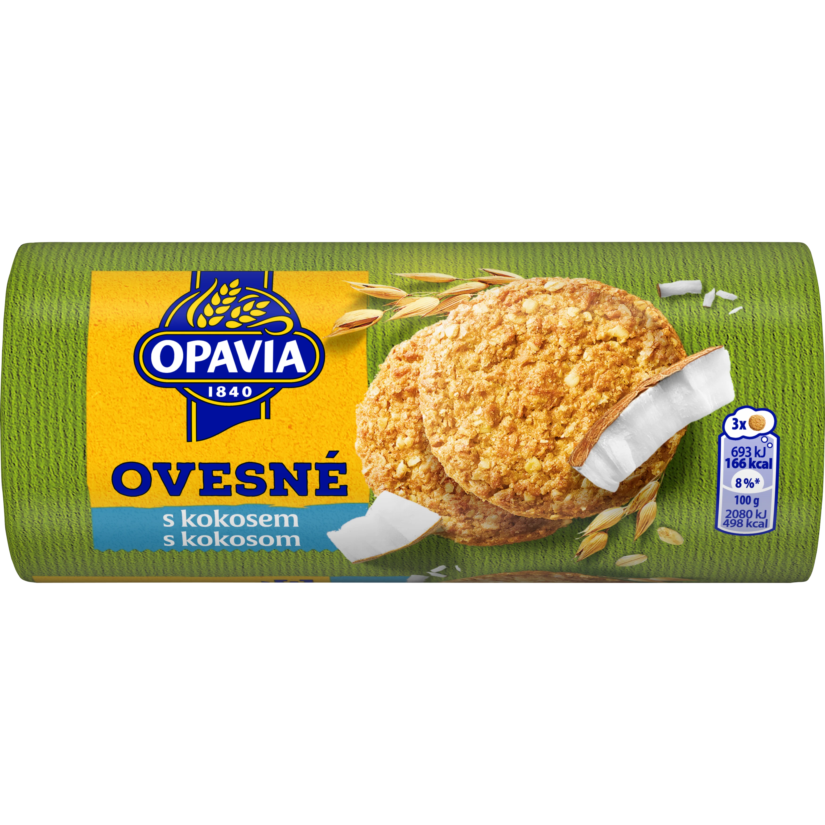 Ovesné s kokosem