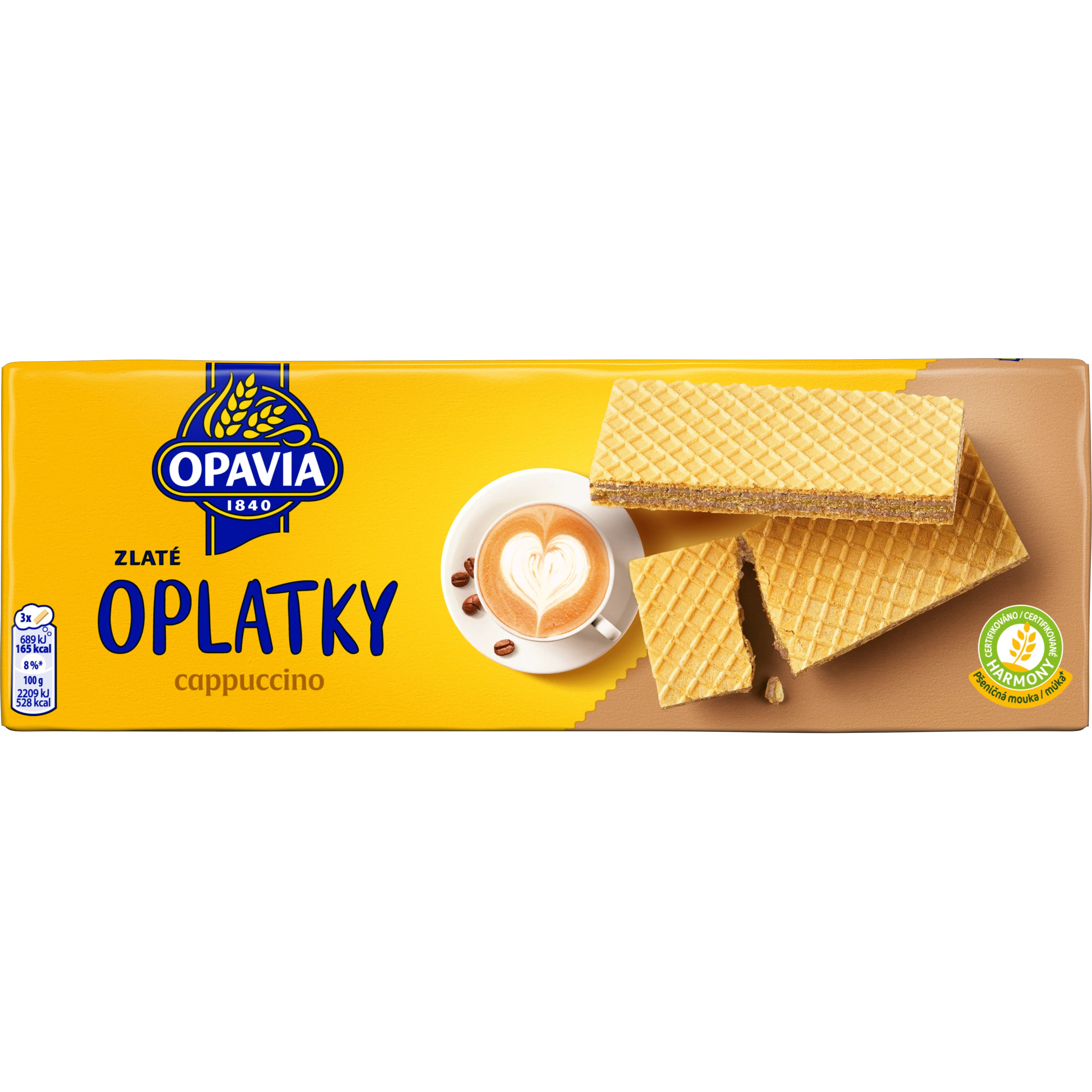 Oplatky cappuccino
