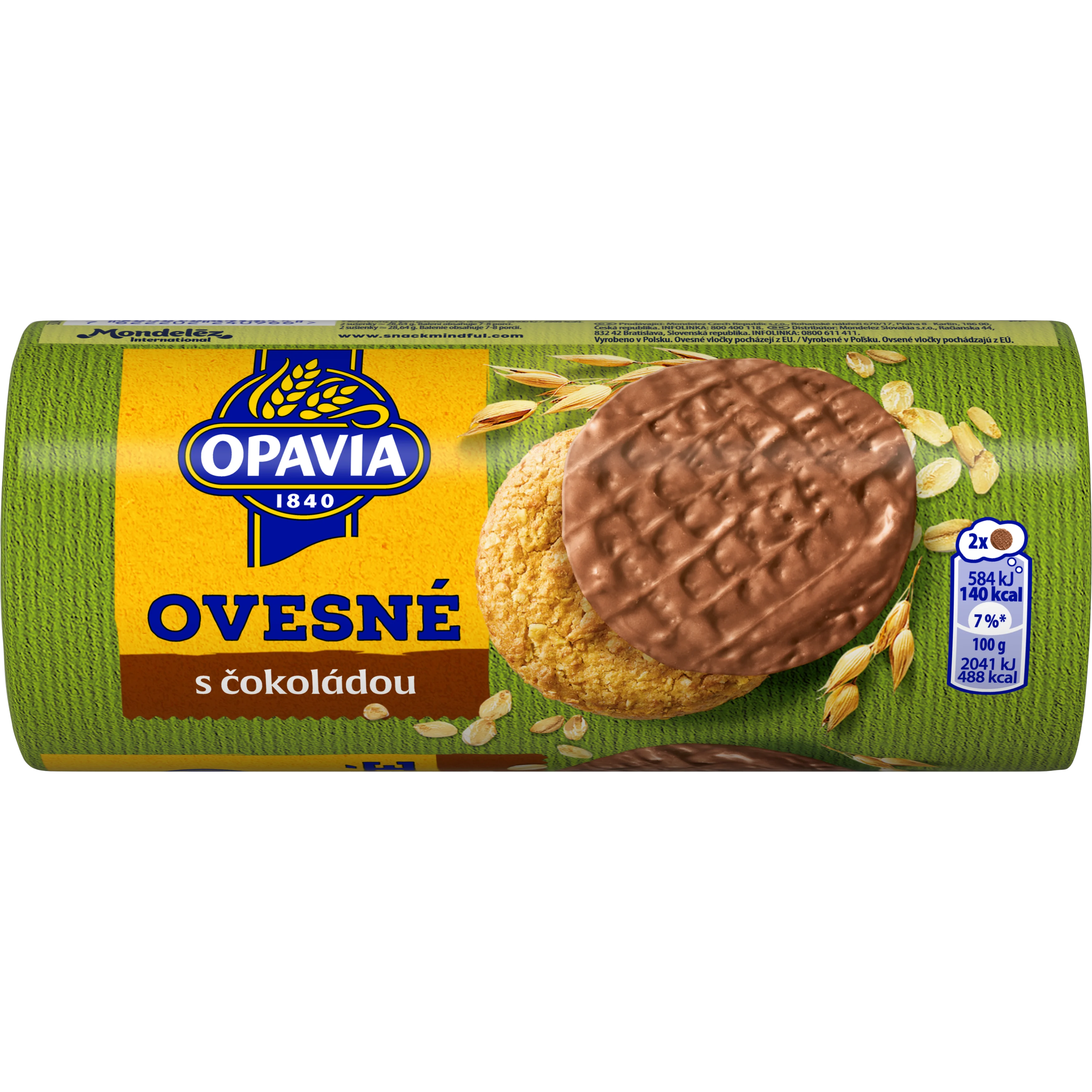 Ovesné s čokoládou