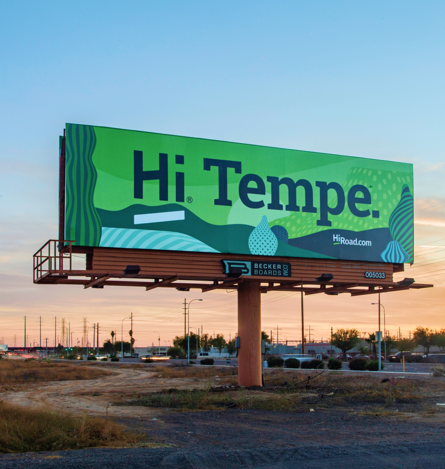 HiRoad Tempe Arizona Billboard