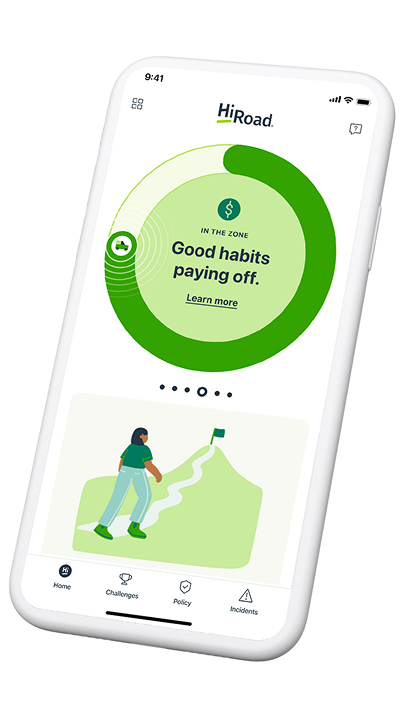 HiRoad app screen - Good Habit Paying Off 2026