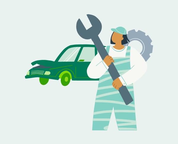 Could help with towing and other roadside needs. Sometimes, your car can be repaired on the spot.