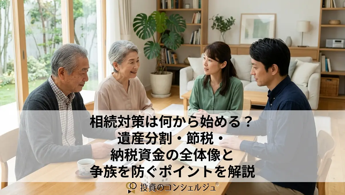 相続対策は何から始める？遺産分割・節税・納税資金の全体像と争族を