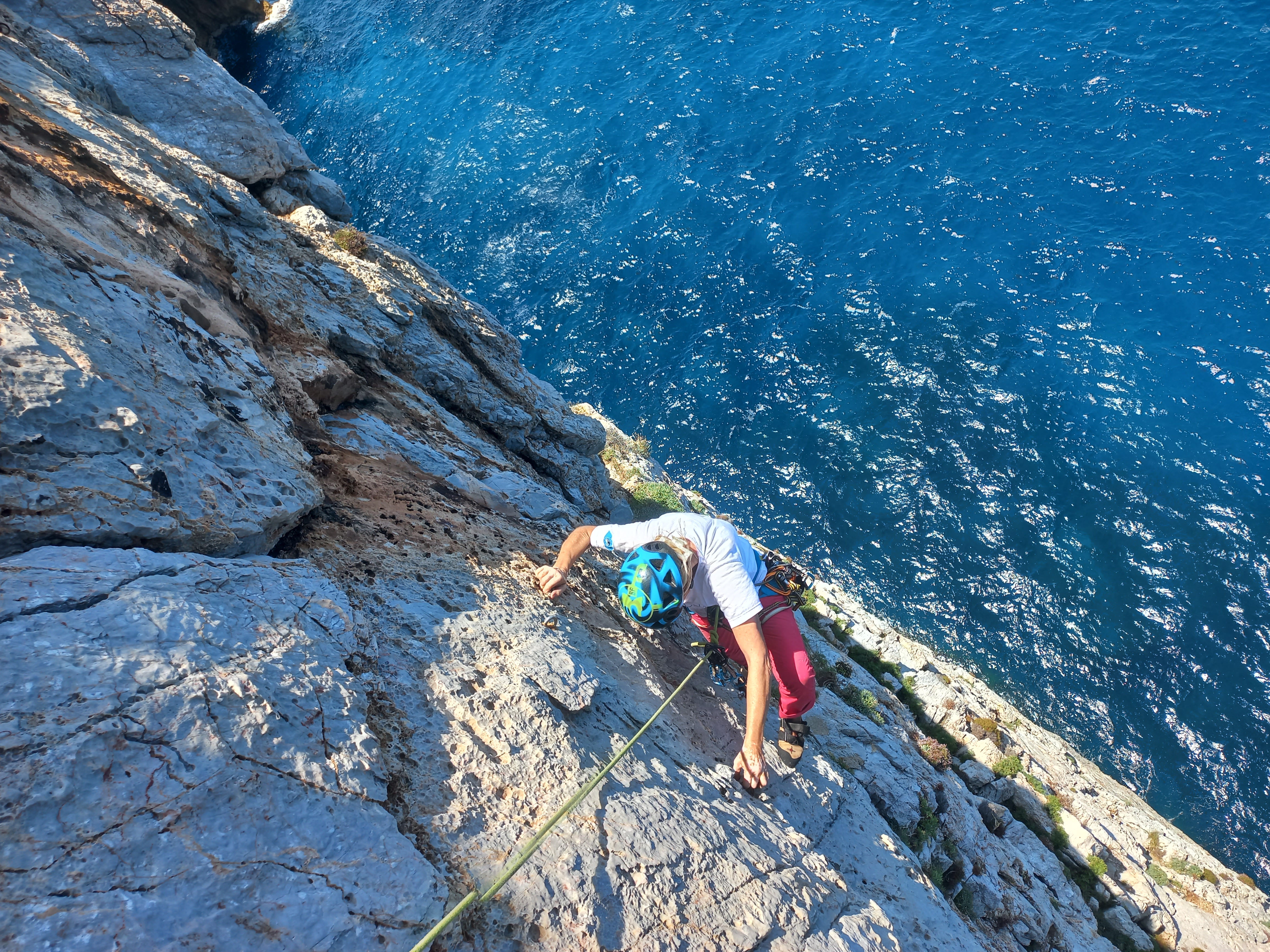 Multipitch Pista Ciclabile, Buggerru, Alpine Guide
