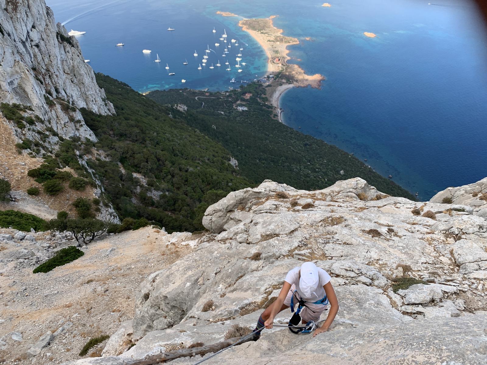 ferrata di tavolara, Sardegna