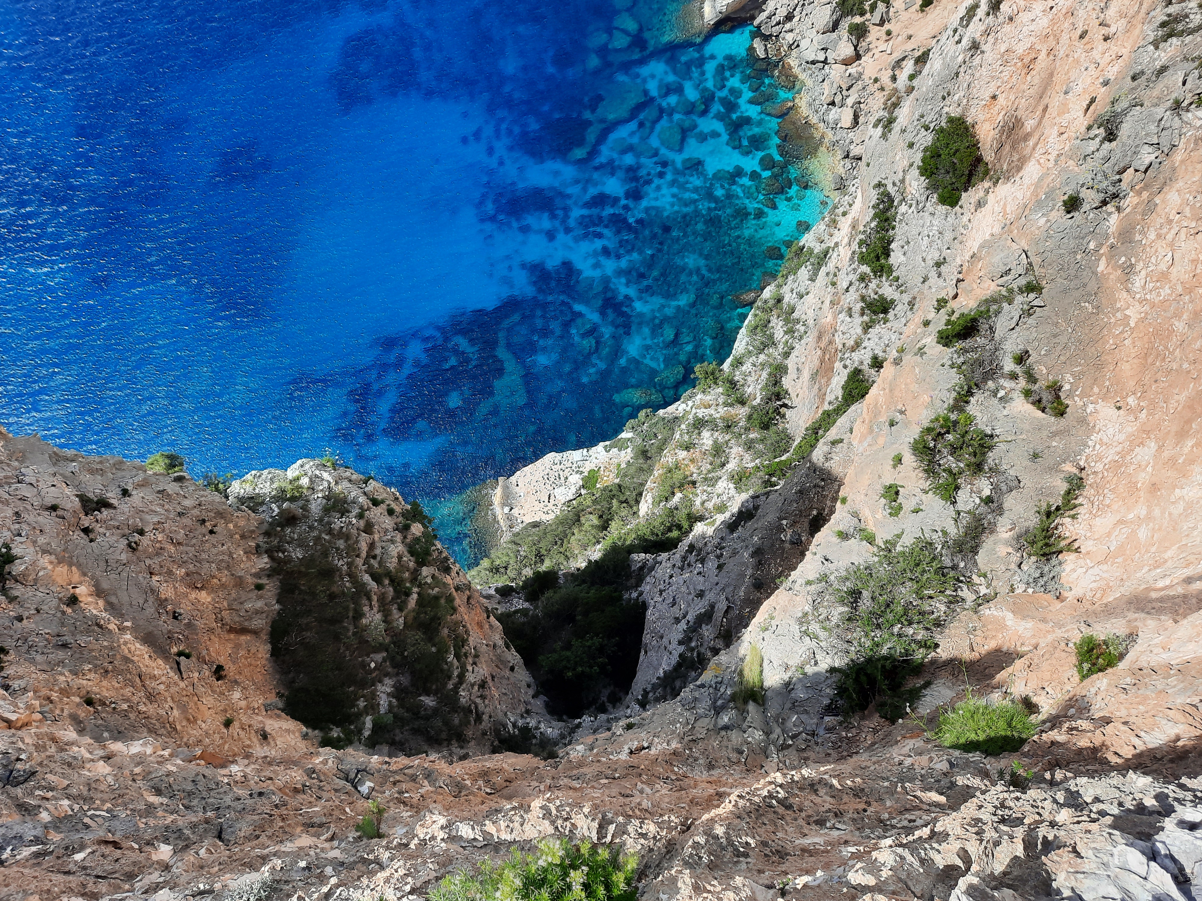 Selvaggio Blu sopra il mare Guida Alpina