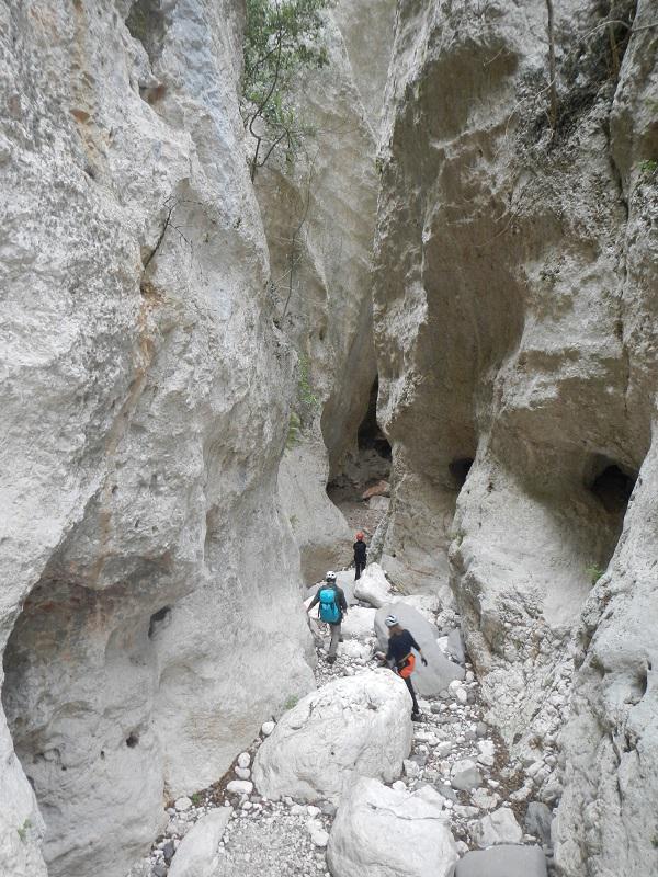 Codula Fuili, canyoning, supramonte